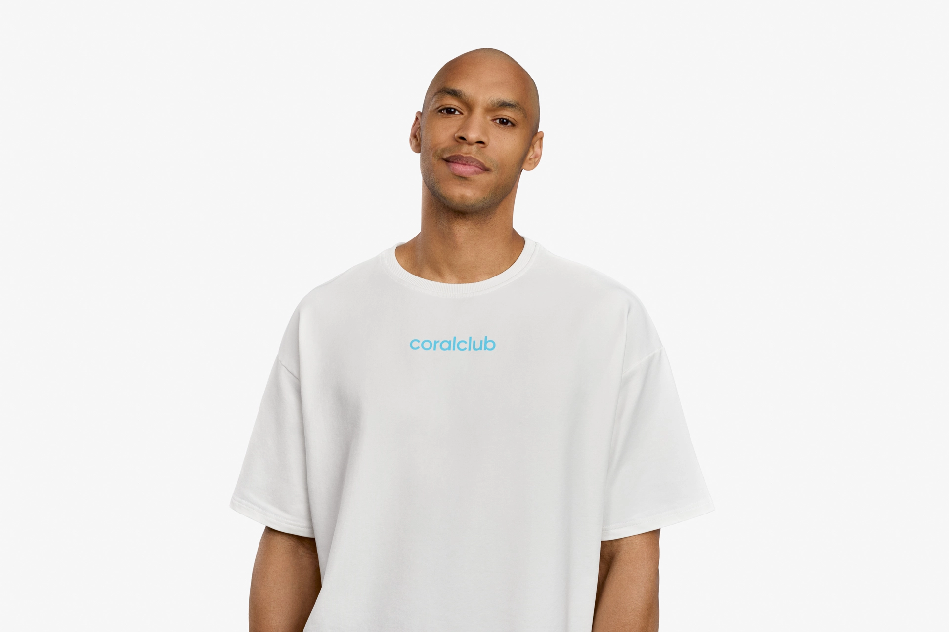 T-shirt oversize, panna